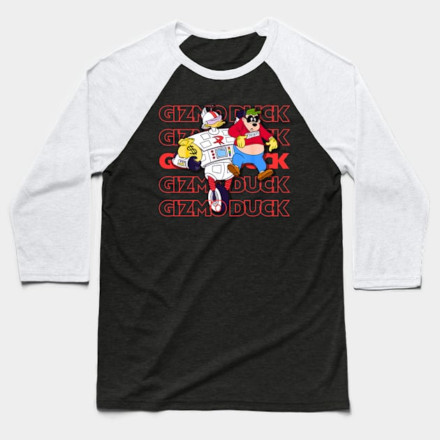 GIZMO DUCK Baseball T-Shirt by MOVIE AV IMPULSE CREATION 